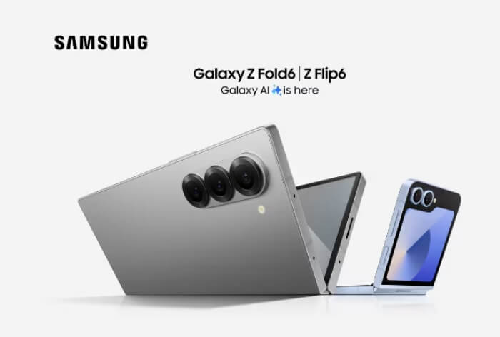 Samsung Galaxy Z Fold6 and Z Flip6