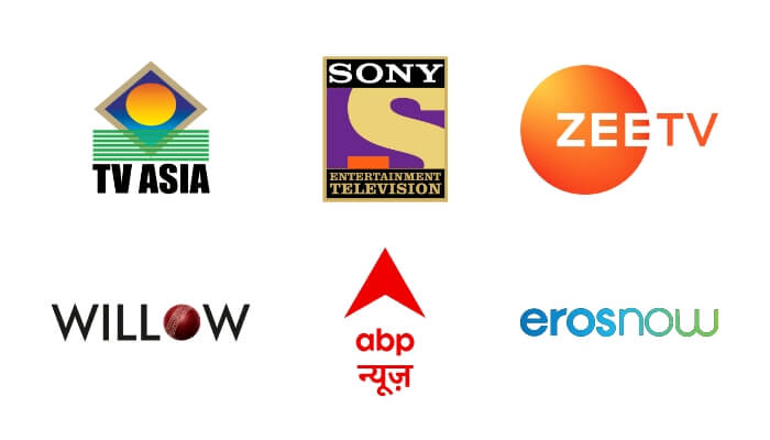 South Asian channels