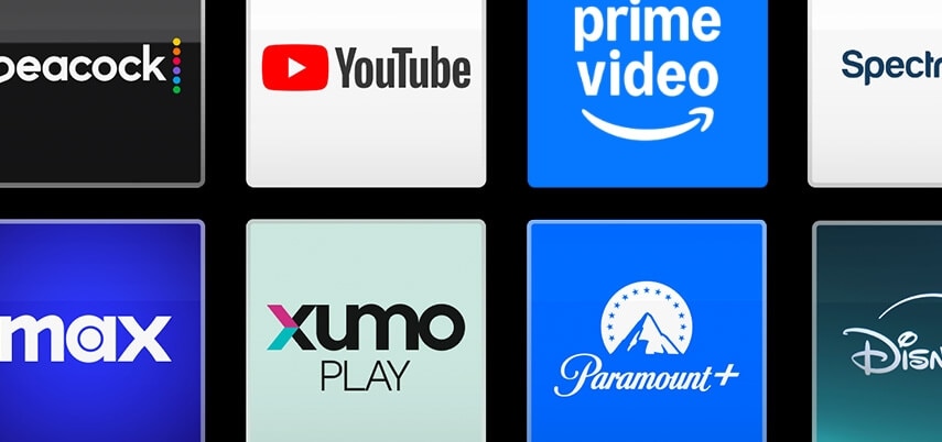 TV Xumo Stream Box con Spectrum TV con aplicaciones de streaming preinstaladas