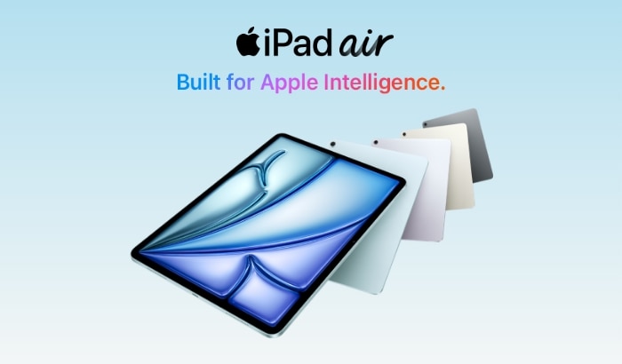 iPad Air M3 Built for Apple Intelligence