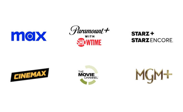 Premium Channels Logos